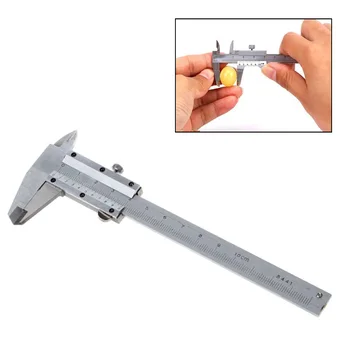 

Mini Vernier Caliper 70mm Stainless steel Hardened Metric Machinist vernier caliper thickness gauge 0-70mm