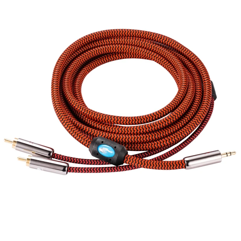 Hifi Audio Cable Mini Jack 3 5mm to 2 RCA for Car AUX PC Headphone Mobile 1 8 3 5 to Dual RCA Speaker Cable 1M 2M 3M 5M 8M 10M