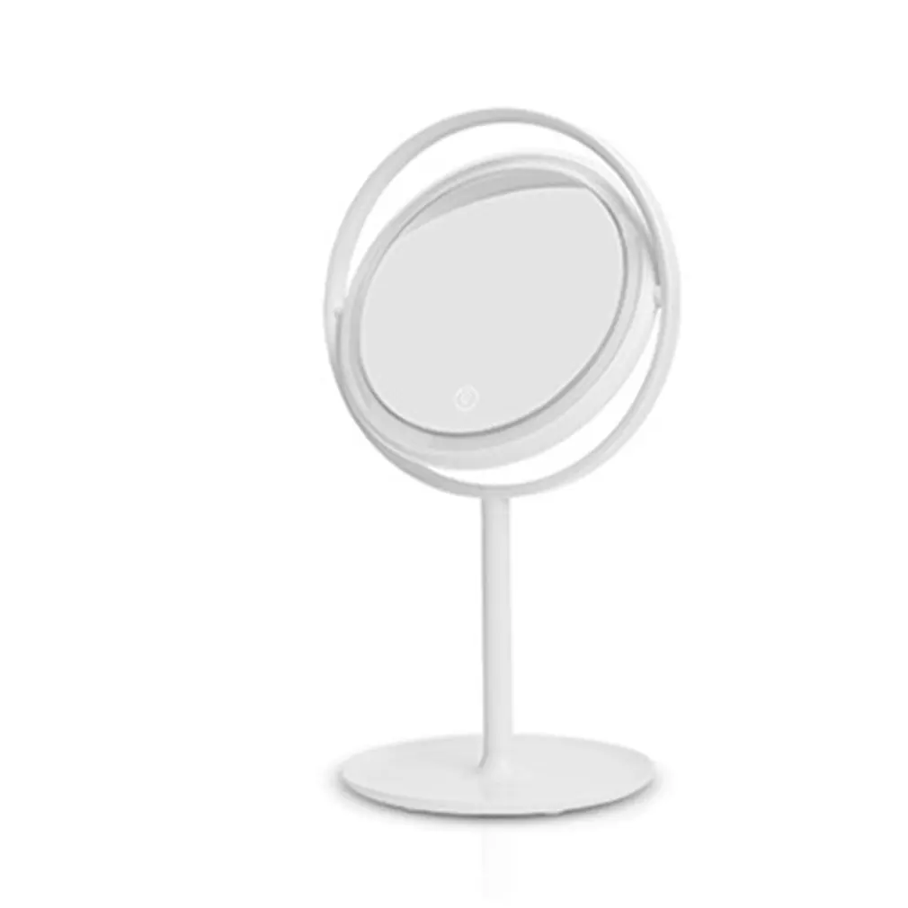 

Portable 360 Rotatable Makeup Mirror360 Degree Rotating Lamp Stepless Dimming Usb Charging Durable