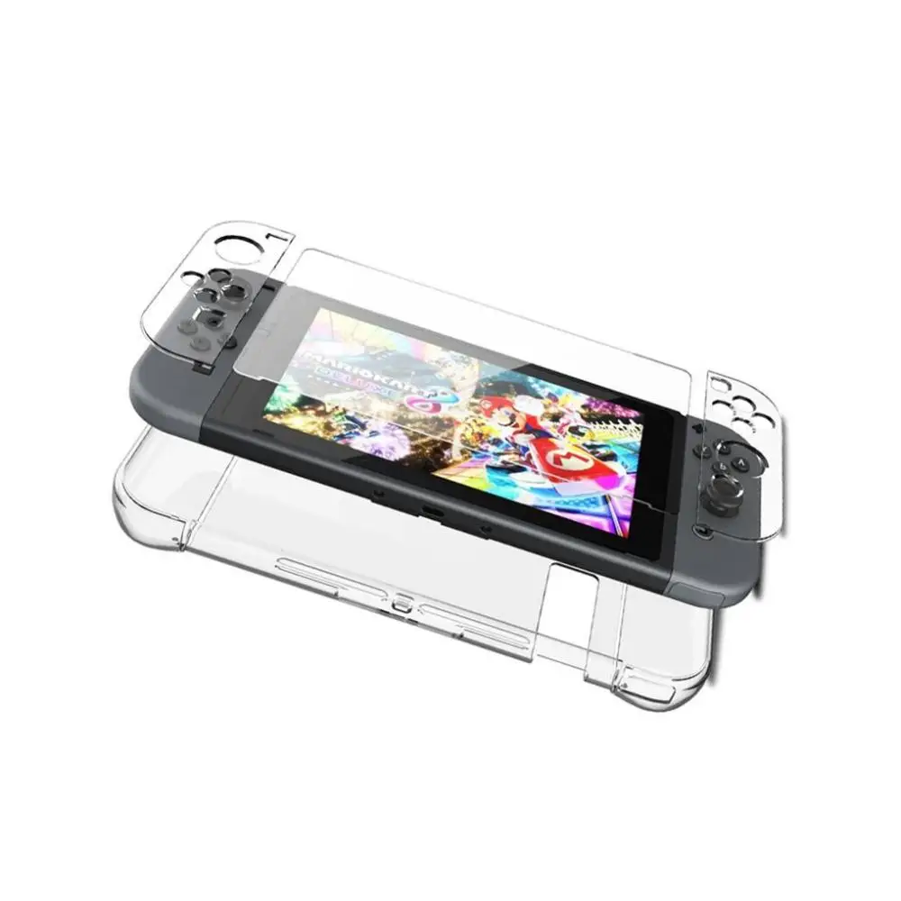 Подходит для nintendo Switch прозрачный защитный чехол с защитой от царапин чехол игровой компьютер защитный чехол с защитой от царапин