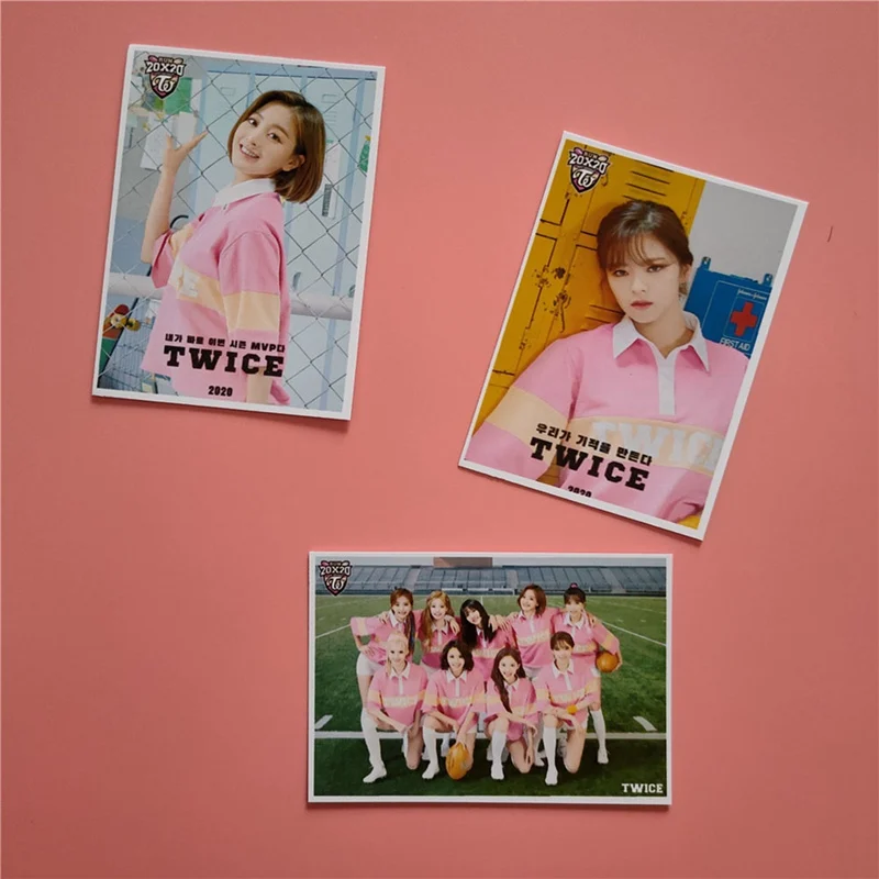 16 шт./компл. KPOP дважды для девочек два раза сезон приветствие фотоальбом карты ПВХ карты самодельные ЛОМО карта Фотокарта