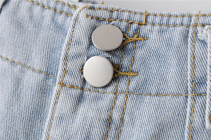 Chu Sau beauty уличная шикарная мульти джинсовые шорты с карманами женские новые повседневные на молнии широкие шорты Moda Mujer pantalones