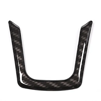 

for Xe Xf F-Pace X761 U-Shaped Steering Wheel Trim Cover Frame Decoration Kit Car Accessories Carbon Fiber Sticker