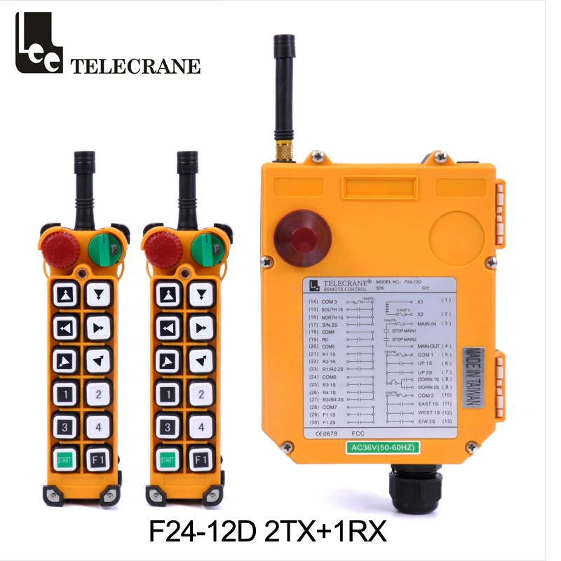 Telecrane несколько Управление Системы Tendam F24-12d промышленный беспроводной кран