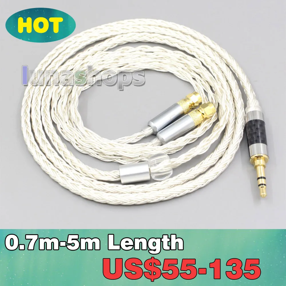 16-ядерный OCC посеребренный кабель для наушников HiFiMan HE400 HE5 HE6 HE300 HE4 HE500 LN007236 |