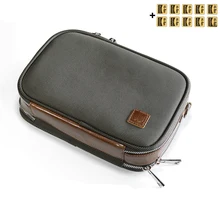DD ddHiFi C 2020 Brown Customized HiFi Carrying Case for Audiophiles Storage Bag for DAP DAC and Headphone Protective Case