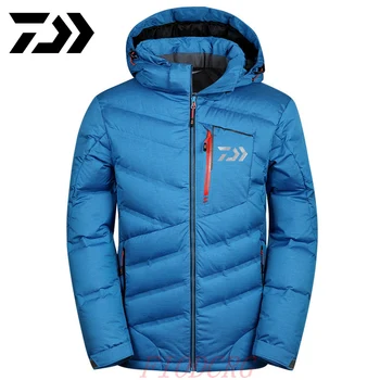 

Daiwa Jacket Men's Velvet Fishing Clothes Thicken Thermal coat Fishing Shirt Winter for Fishing Clothing daiwa Cotton Outdoor