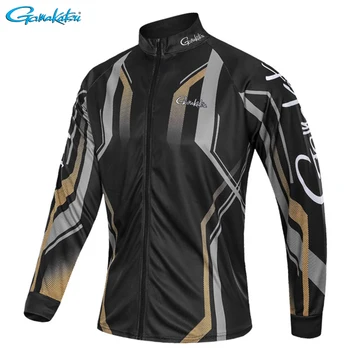 

Gamakatsu Fishing Clothing Men Jacket Quick-Drying Coat Fishing Shirt For Hiking Cycling Fishing Clothes Pesca Outdoor Sports