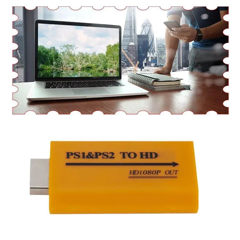 1 шт. преобразователь PS2 в HDMI совместимый с PS1 Аудио и видео игровая консоль HD