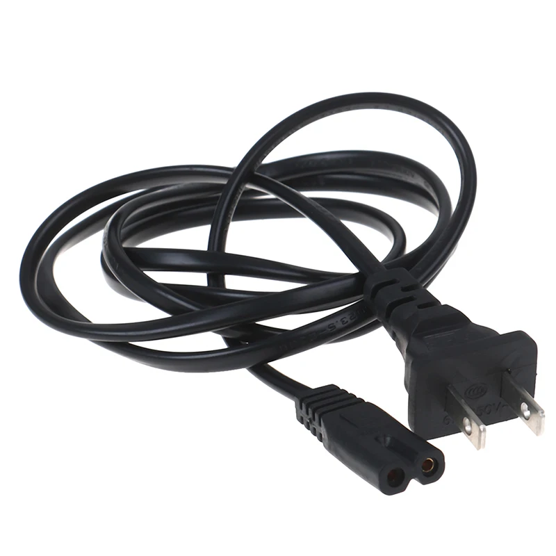 Шнур питания переменного тока для игр тонкий ПК ноутбук 2 зубец