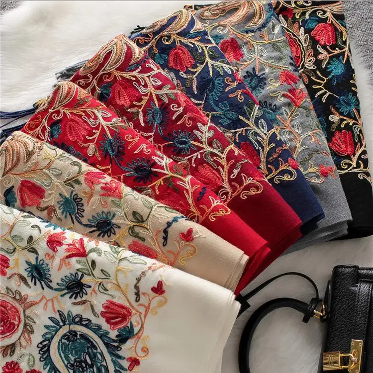 

Floral Autumn Winter knitted sweater Women cashmere sweater women Capes Shawl Swing Cardigans Wrap Swing Sweater Coat