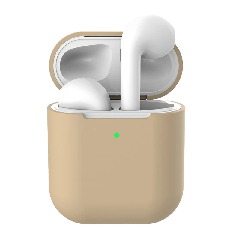 ТПУ Мягкие силиконовые чехлы для Airpods защитный аксессуар чехол прозрачный ультра тонкий чехол противоударный держатель для Air Pods - Цвет: 10