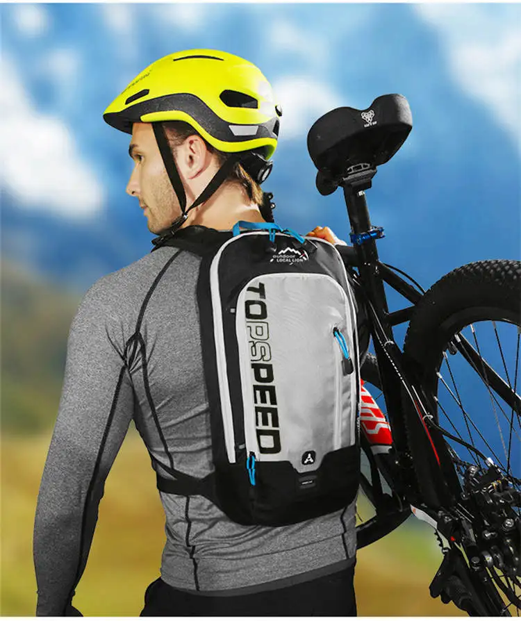 6L велосипедный рюкзак для мужчин и женщин MTB велосипедная Водонепроницаемая нейлоновая сумка для пешего туризма кемпинга велоспорта гидратационный рюкзак для велосипеда