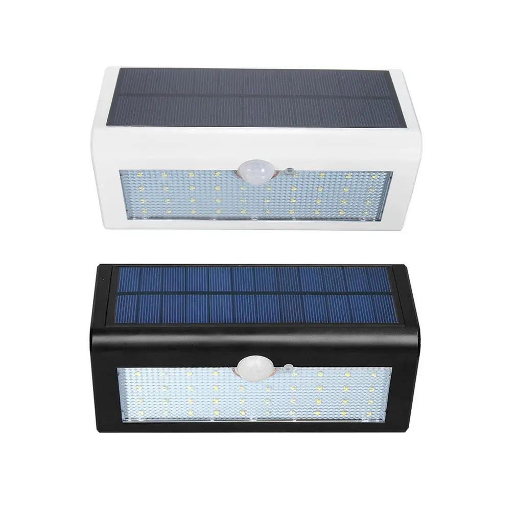 500LM 38 LED Motion Sensor Solar Light Waterproof Wall Lamp Energy Saving Light with 3 Modes for Outdoor Garden Yard Driveway