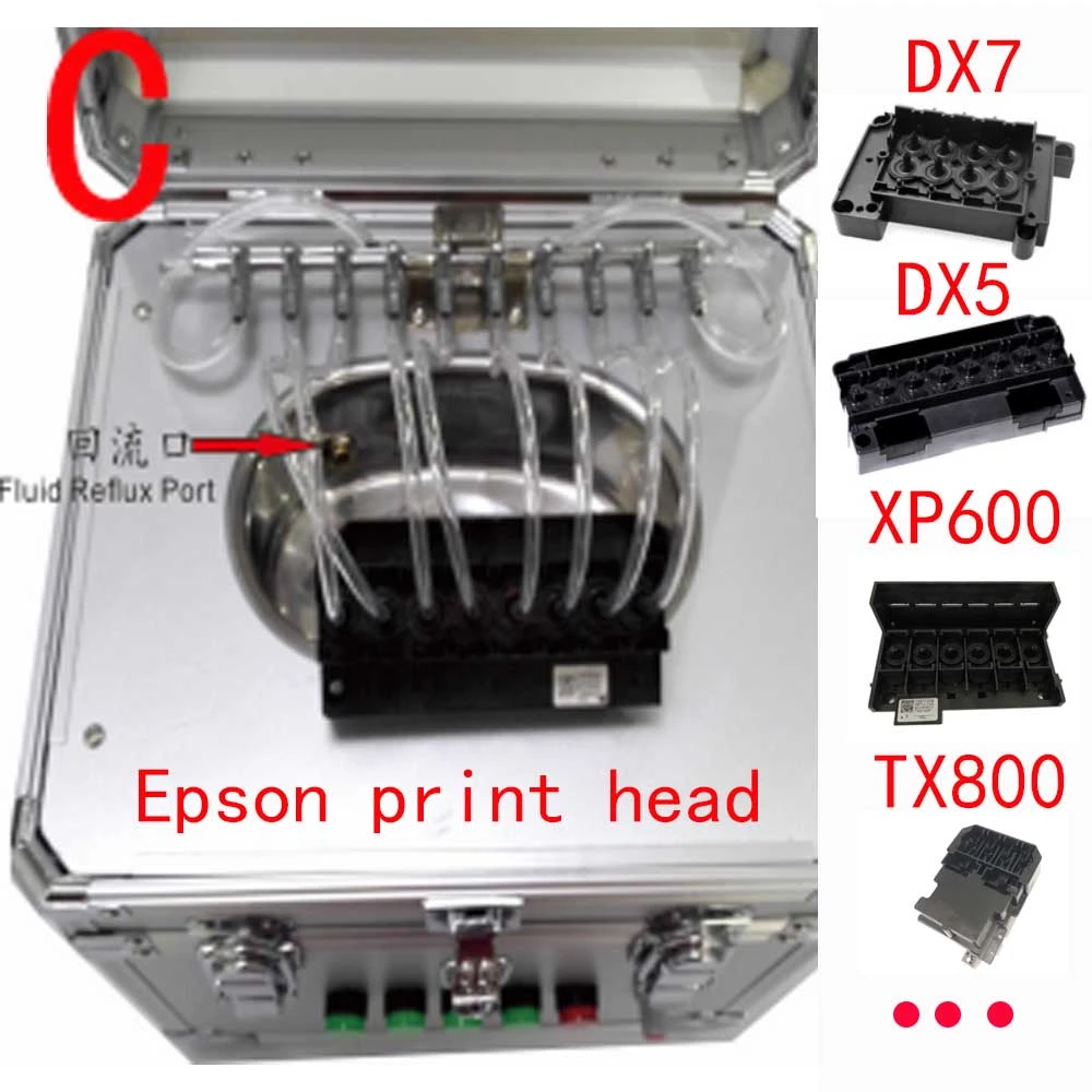 Ultrasonic Printhead cleaner For Epson DX4 DX5 DX7 print head