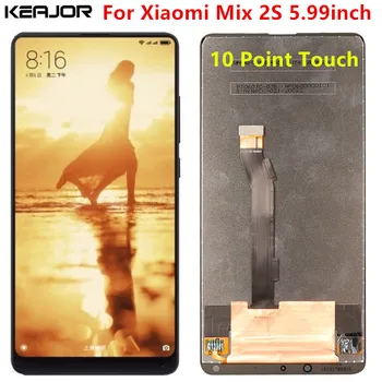 

For Xiaomi Mi Mix 2S Lcd Screen Tested AAA Lcd Display+Touch Screen Replacement For Xiaomi Mi Mix 2S 2 S 5.99inch Black Screen