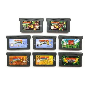 

DonkeyKongSeries 32 Bit Video Game Cartridge Console Card for Nintendo GBA Series Consoles English Language Version