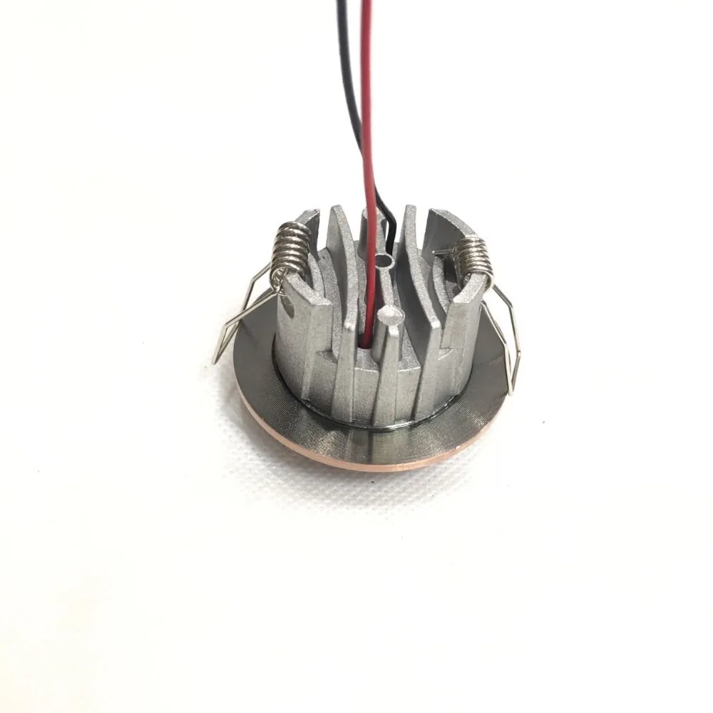10 единиц 3 W светодиодный мини Einbauleuchte круглым verstellbarer пятно Deckenlampe 220 V светодиодный-Schrankleuchte