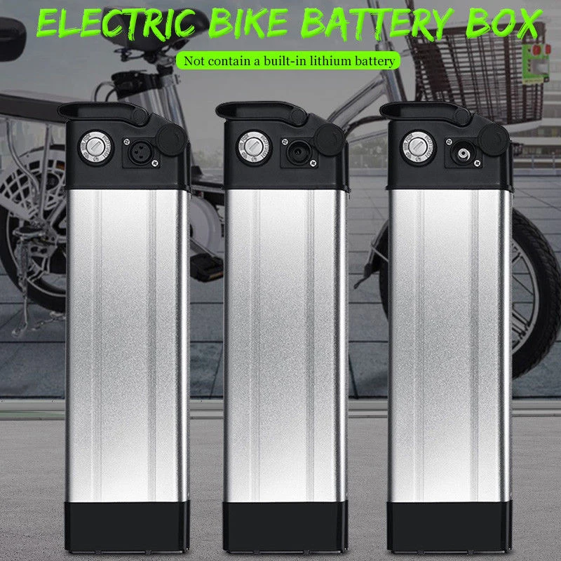 Пластиковая Батарейная коробка для электрического велосипеда 36 V/48 V большая емкость 18650 держатель Чехол крепкий прочный аккумулятор