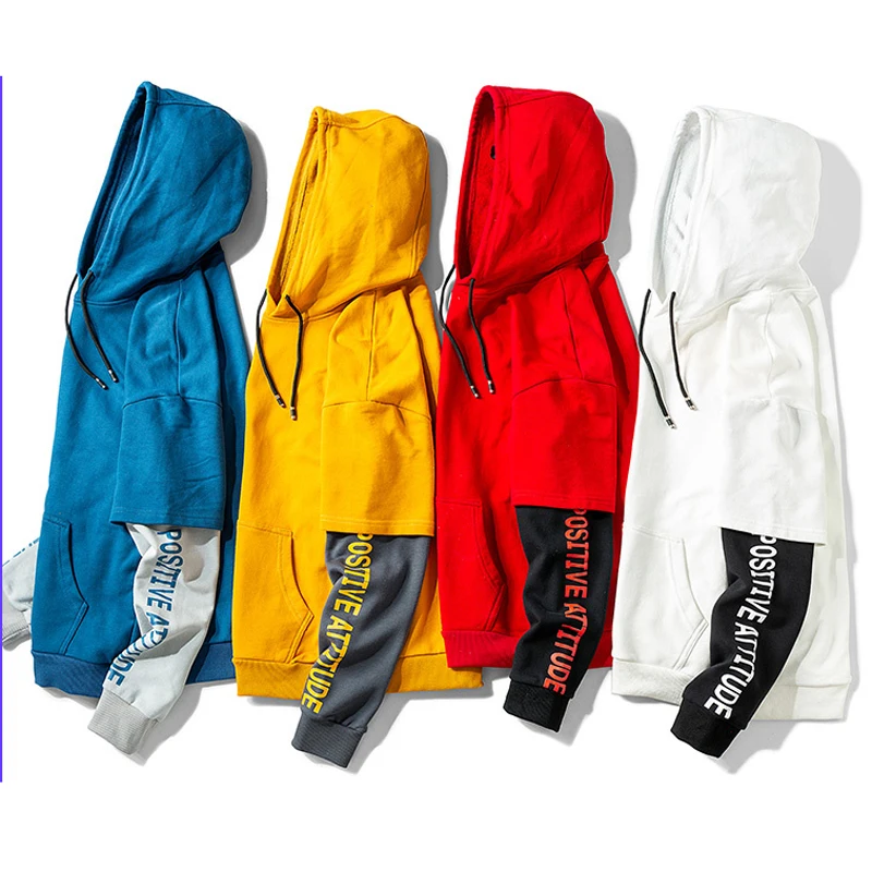 Mens Hoodie Streetwear Sweatshirt Long Sleeve Men Casual Hoodie Hip Hop Hoodie Male Brand Hooded Sweatshirt for Man 2020 Fashion