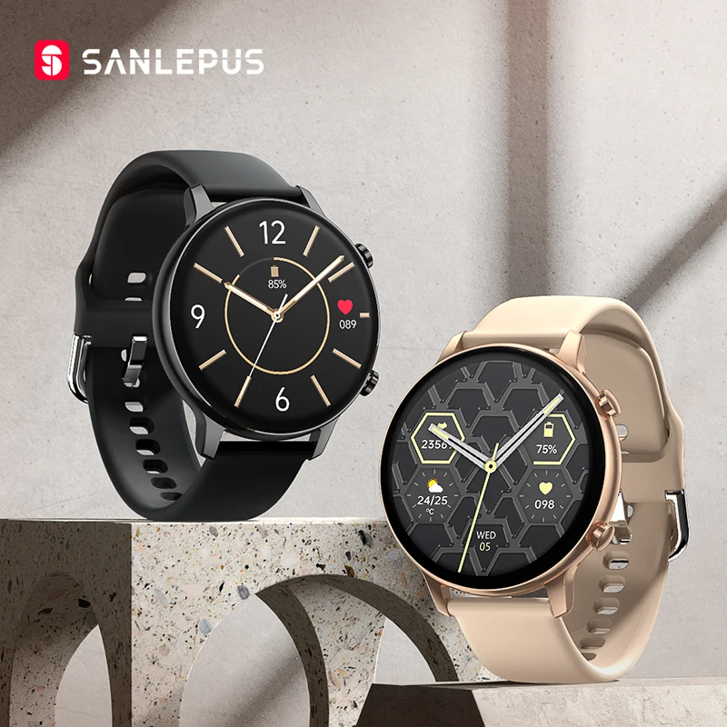 2021 NEW SANLEPUS Smart Watch Bluetooth Call Smartwatch MP3 Music Men Women Waterproof Wristwatch For Android iOS Samsung Huawei