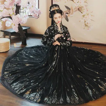 

Hanfu Dress Folk Dance Costume Chinese Traditional National Fairy Costume Classical Tang Dynasty Princess Ancient Hanfu Outfits