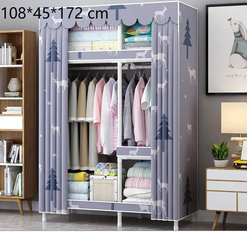 Version AJ Garderobe Guardaroba Armario Ropero Armadio Armoire Chambre мебель для дома Szafa шкаф Mueble De Dormitorio гардероб - Цвет: Version AJ