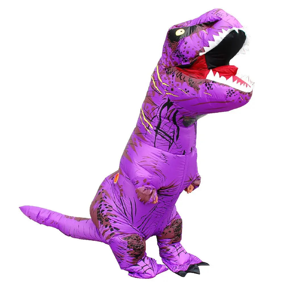 

Dinosaur Suit Inflatable Clothing Child Adult Halloween Funny Performance Props Clothes Bar Cosplay Set Clothing