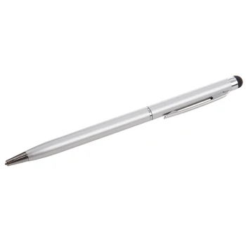 

2in1 Metal Universal Ball Pen Capacitive Touch Screen Stylus for ipad ipod