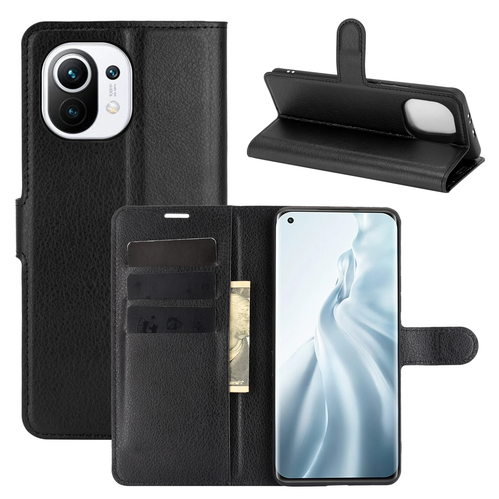 Чехол-книжка с бумажником для Xiaomi Mi 11 10 Ultra 10T cc9 cc9e 9T 9 Explorer se 8 Lite Max3 Mix3 Note Poco X3