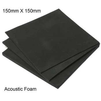 

Soundproofing Foam Acoustic Foam 150x150mm Sound Treatment Studio Room Absorption Wedge Tiles Polyurethane Foam 3/5/10mm