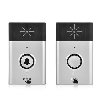 

Dual Way Voice Intercom Doorbell Mini Wireless Doorbell 2.4GHz Intercom Doorbells With Mic And Speaker Interphone System​​