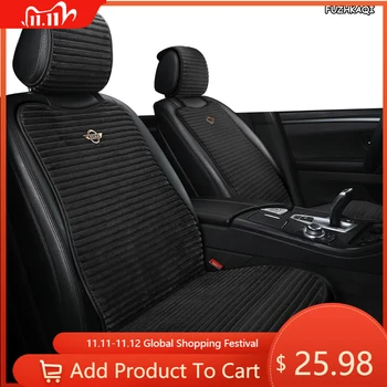 

FUZHKAQI 12V Heated car seat cover for Citroen all models c5 c3 C6 Elysee Xsara C-Quatre Picasso c4 Winter Pad Cushions seats
