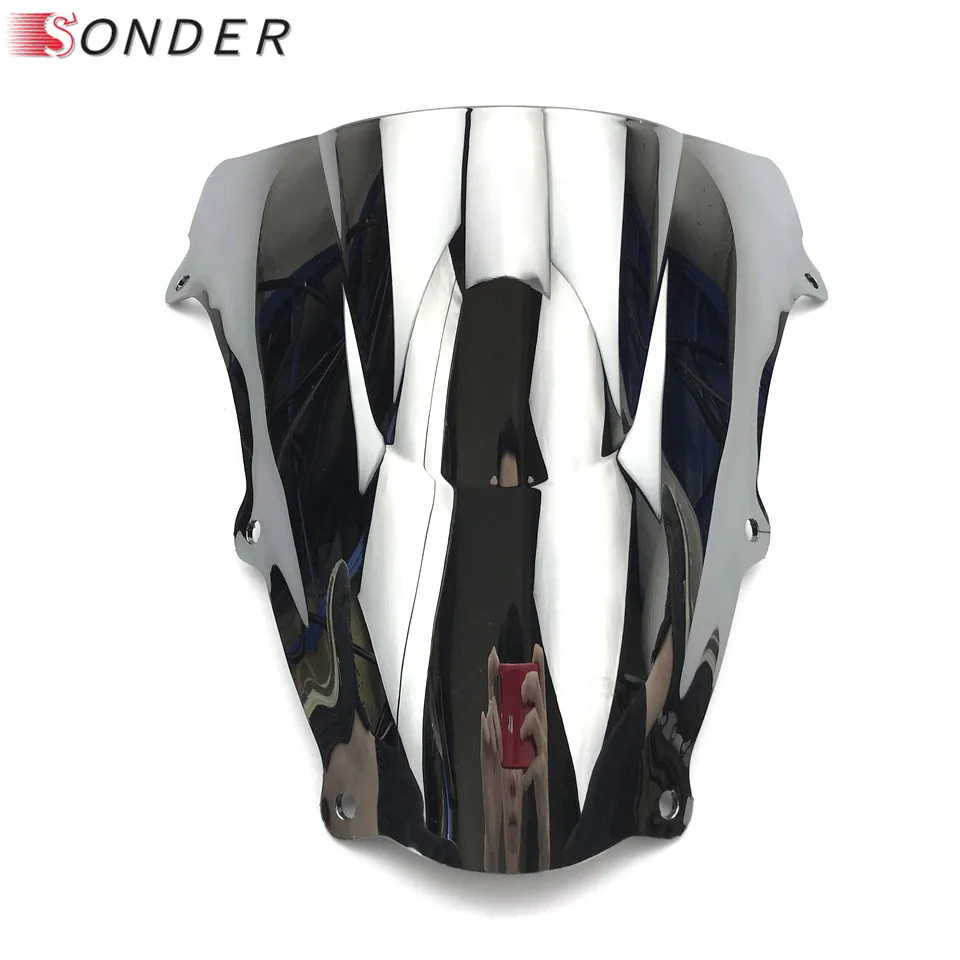 Double Bubble Windshield For Suzuki SV650 SV650S 2003-2012 SV1000 SV1000S 2003-2008