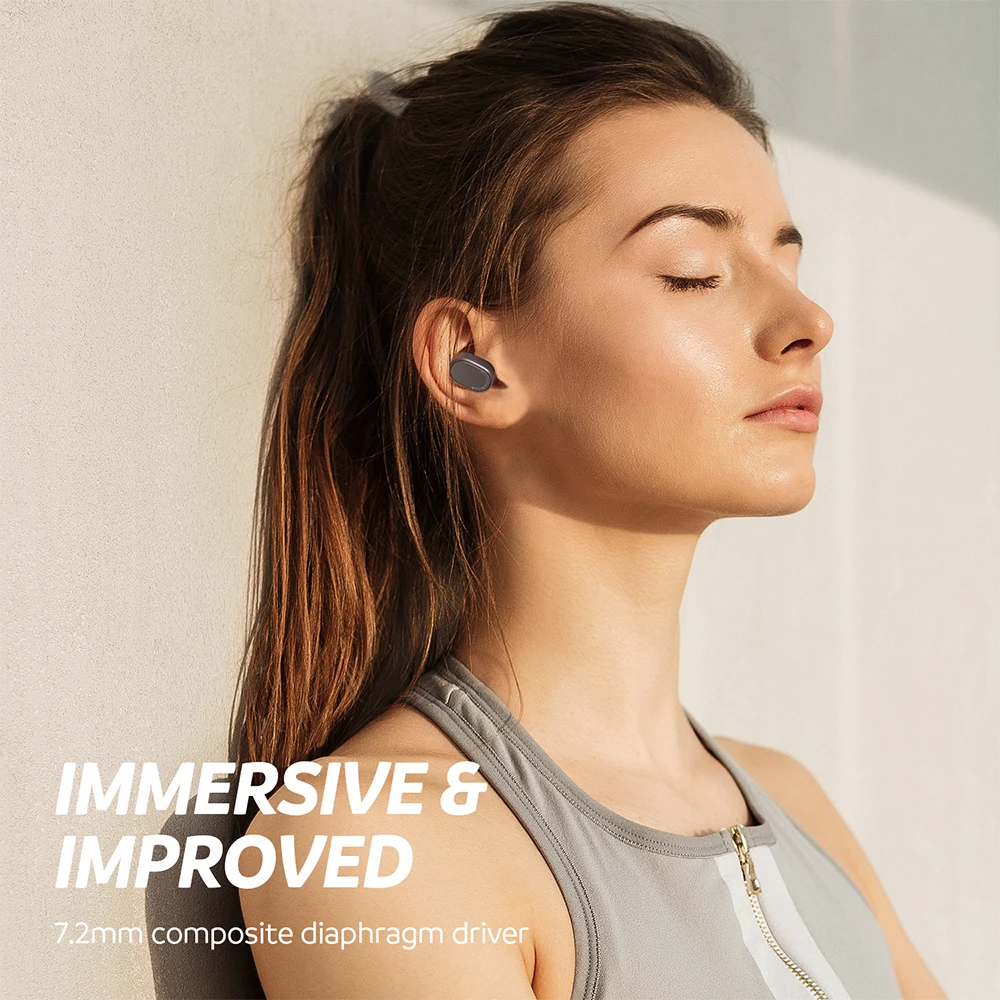 SoundPEATS Bluetooth 5 0 True Беспроводной AptX кодек сенсорный объем Управление наушники