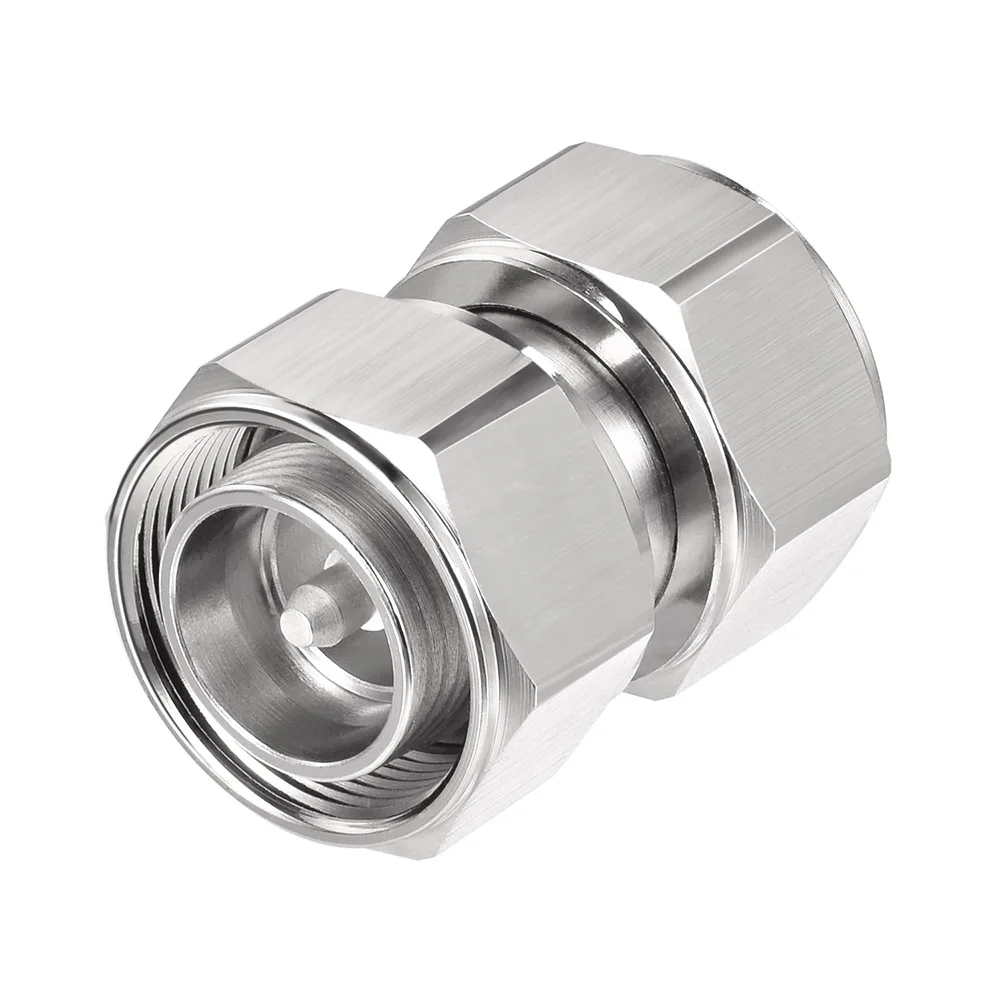 

Superbat 4.3/10 Plug to 4.3/10 Male Straight Low PIM RF Adapter Connector