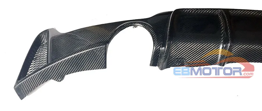 Performance Real Carbon Fiber Rear Diffuser For BMW F32 F33 F36 435i GranCoupe M-Sport Models 2014UP  B381