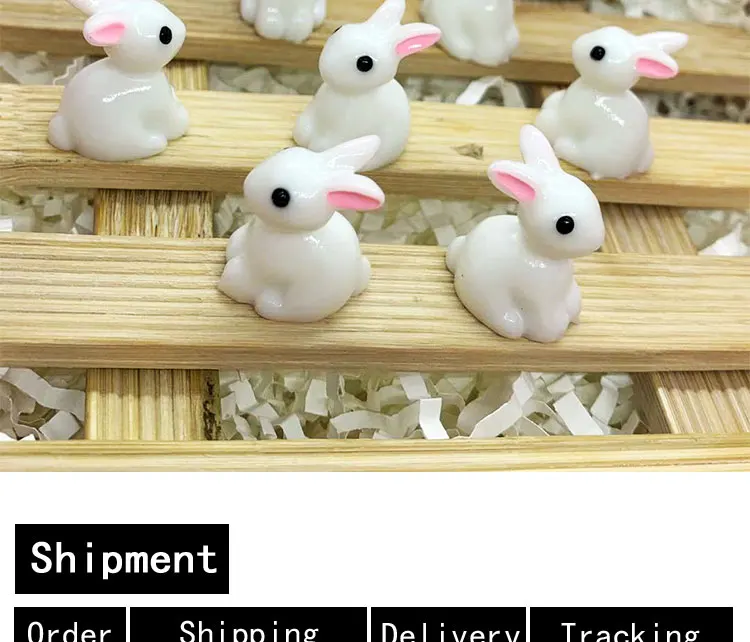 5 шт. 14*20*28 мм Kawaii 3D моделирование смолы Подвески Кролик Подвески для DIY украшения серьги брелок модные ювелирные аксессуары