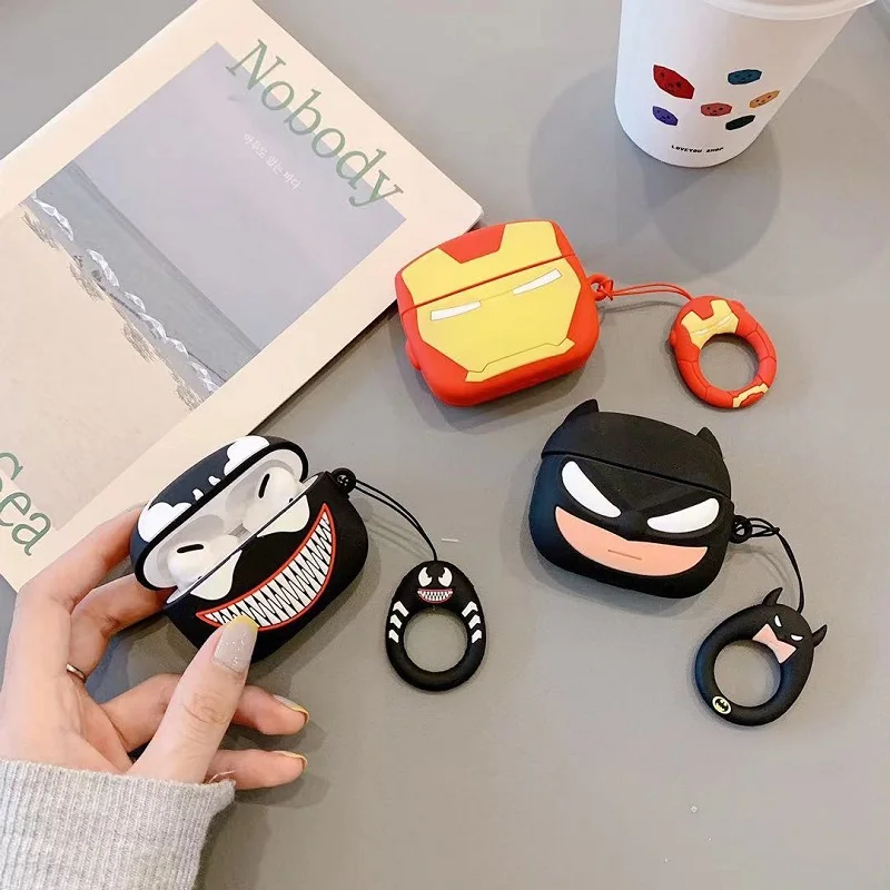 Силиконовый защитный чехол для наушников Apple Airpods Pro 1 2 3 | Электроника