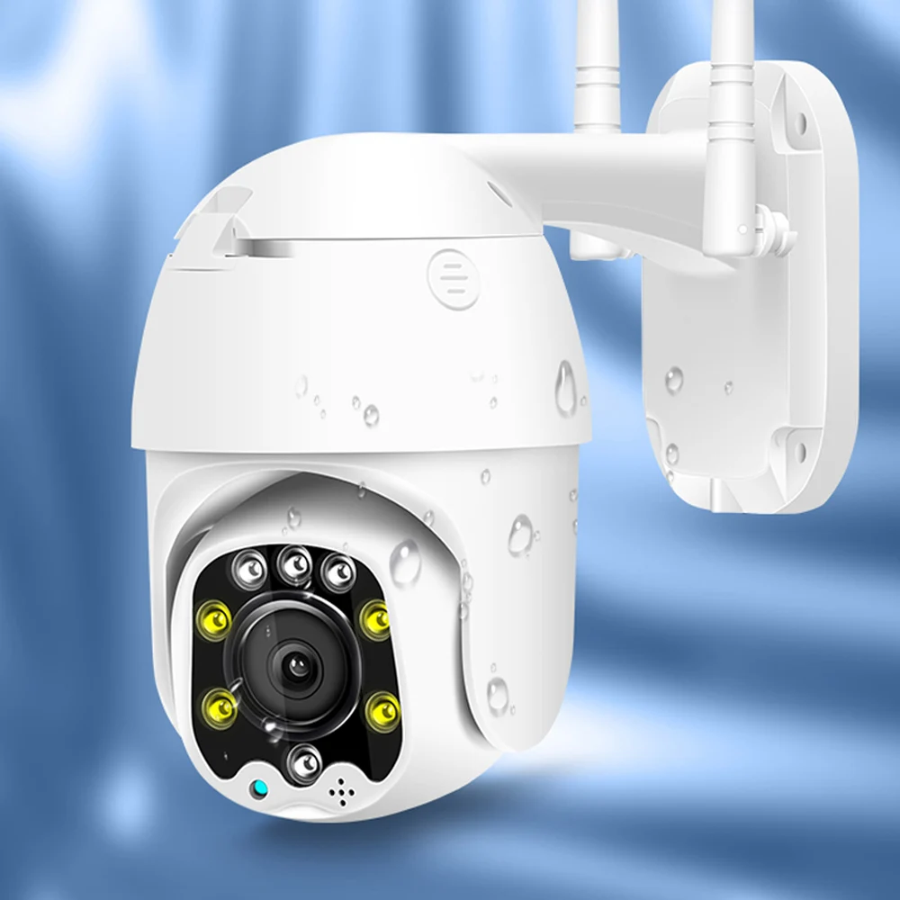 IP-камера наружного видеонаблюдения 1080P Wi-Fi PTZ 360 | Безопасность и защита