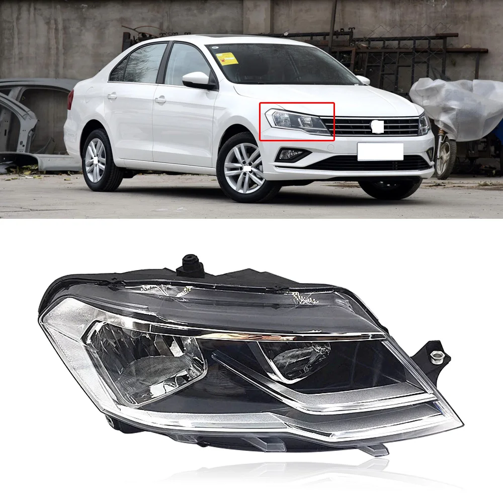CAPQX для Volkswagen Jetta 2016-2018 ПЕРЕДНИЙ БАМПЕР фара Головной Свет Лампа | Автомобили и