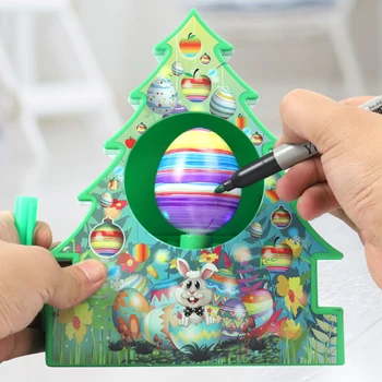 

Music Magic Tree DIY Christmas Machine Christmas Tree Decorative Kit Electric Painting Ball Christmas Decor For Kids Xmas Gift