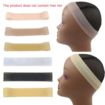 

1PC Silicone Hair Band Non-slip Anti-perspirant Transparent Soft Clip Wig Band Durable Waterproof Reusable Lasting Wig Head Band