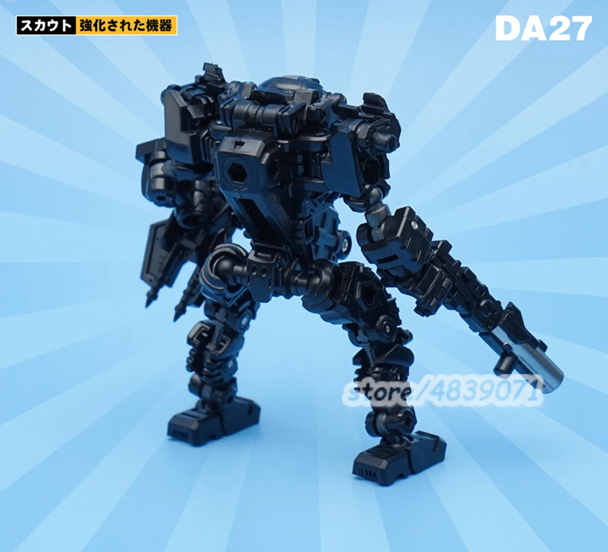 MFT DA27 DA27A DA27C Diaclone трансформация мощность ed-suit power Suit черный мех Solider Lost Planet фигурка игрушка