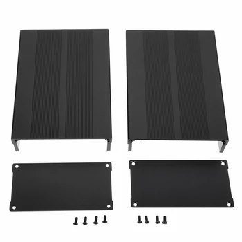 

Black Aluminum Box Enclosure Case Circuit Board Project Electronic 150x105x55Mm for Data Board Power Supply Units