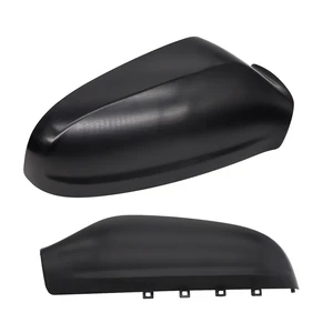 Image 4 - For Vauxhall Astra H MK5 2004 2009 Black Pair Left Right Side Door Wing Mirror Covers Rearview Case Shell Replacement Upgrade