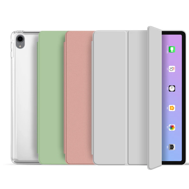 

Case for iPad Air 4 2020 Case Slim Transparent Hard PC Back Cover for iPad 10.9 2020 Support for Apple Pencil Charging Funda