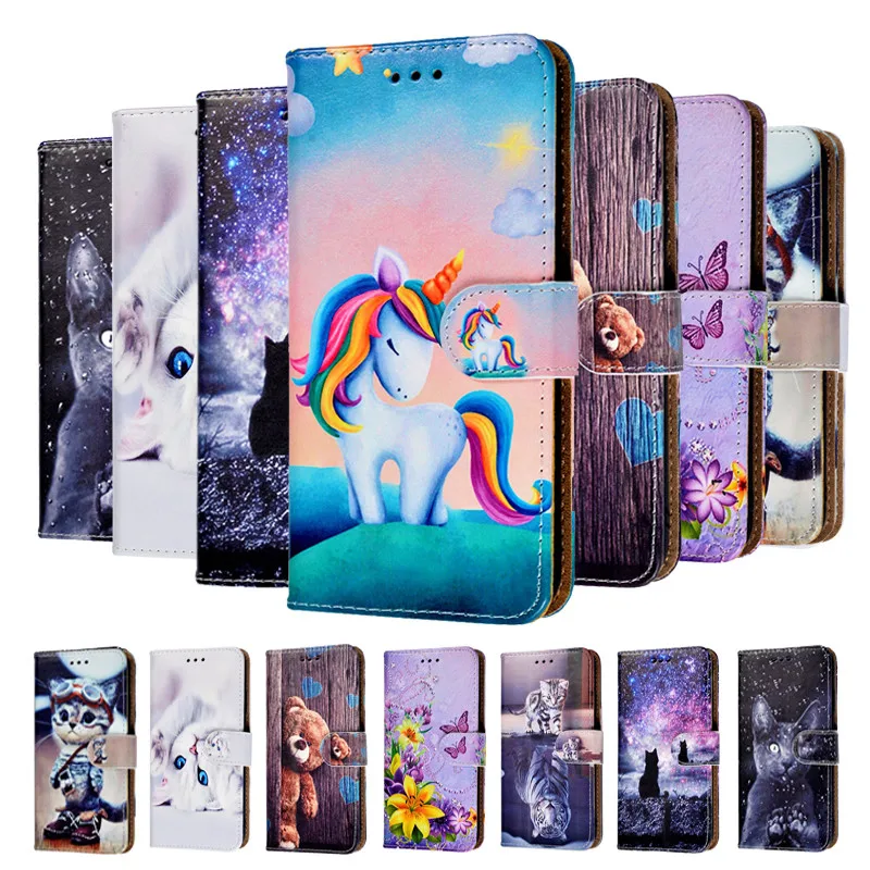 For Galaxy A5 2017 Case Leather Wallet Flip Samsung A520 SM-A520F A520F Cover Fitted Coque Capa | Мобильные телефоны и