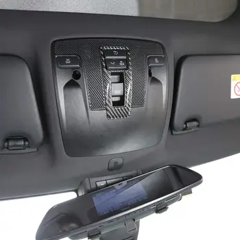 

Soft Carbon Fiber Car Interior Reading Light Switch Box Frame Trim for Mercedes Benz CLA GLA A B Class W117 C117 W176 A180