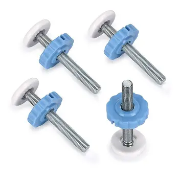 

4pcs Pressure Baby Gate Screw Bolts Threaded Spindle Rods Walk Thru Gates M10 D08C